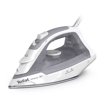 Tefal Easygliss Eco FV5782 tvaika gludeklis ar Durilium Airglide zoli, 2800 W, 260 g/min tvaika pastiprinājums, Eco režīms, melns/zaļš