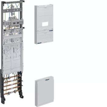 Hager univers Z pilnīgs skaitītāju panelis 2x ZH3EL22T BKE-I 1050mm