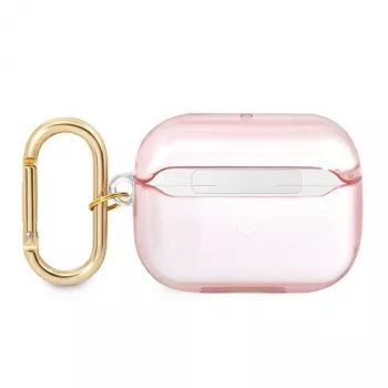 GUESS AirPods Pro vāciņš ar siksniņu Pink Strap Collection