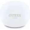 GUESS Flat Classic Logo Electroplated True Wireless austiņas, balta
