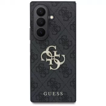 GUESS Big 4G Logo maciņš Samsung Galaxy Z Fold 8 Ultra - Melns