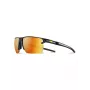 Julbo Outline - L saulesbrilles, Spectron 3CF lēca, melns/pelēks rāmis, 3. kategorija, UV aizsardzība, riteņbraukšanai un skriešanai