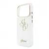 GUESS 4G Script Metal aizsargmaciņš iPhone 18 Pro Max / 17 Pro Max - balts
