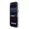 GUESS IML 4G Script Metal maciņš iPhone 15 Pro, balts