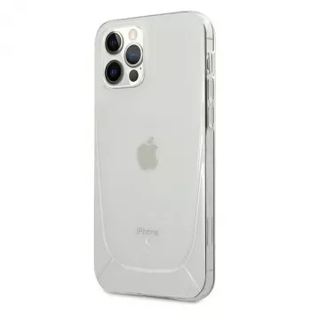 Mercedes-Benz Transparent Line cietais maciņš iPhone 12 Pro Max 6.7 collu - caurspīdīgs