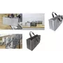 SIGEL Business Desk Sharing Bag Basic L Pelēks Sintētiskais filcs ar 2 Rokturtiem