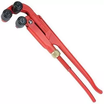 ROTHENBERGER RO-CLEAN vītņu rīve un atskarpotājs 3/8 collas - 2 collas (10-51 mm), 335 mm garš, sarkans/melns