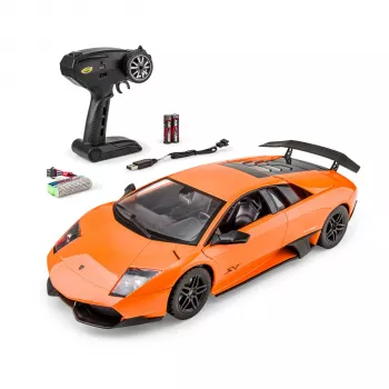Carson 1:14 Lamborghini Murcielago 2,4G 100% RTR RC automašīna, oranža