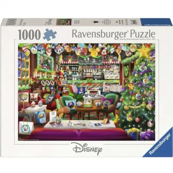 Ravensburger Puzle Disney Ziemassvētku kafejnīca (1000 gab.)