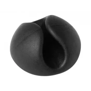 DURABLE CAVOLINE CLIP 1 kabeļu klipši, grafīta krāsā, 6 gab.