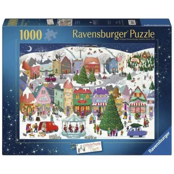 Ravensburger Puzle Enchanted Christmas Town (1000 gabaliņu)