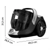 Rowenta Green Force Cyclonic Effitech+ RO7C66 bezvadu kāta putekļsūcējs ar Flex tehnoloģiju un Aqua galvu