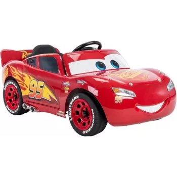 Huffy Cars McQueen elektriskā braucamā mašīna, 7.2V litija-jonu, sarkana