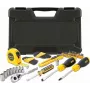 STANLEY STMT0-74864 51 daļu instrumentu komplekts ar 1/4 collu un 1/2 collu uzgriežņu atslēgām un kombinētajām atslēgām, pūšamā veidnē veidotā futrālī
