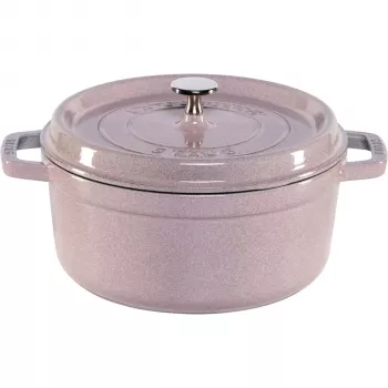 Staub La Cocotte 24cm apaļa čuguna katls, Cherry Blossom
