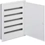 Hager FW536FT Iegremontējama sadales kārba ar PE/N spailem, 5 rindas, 180 moduļi, IP40, balta