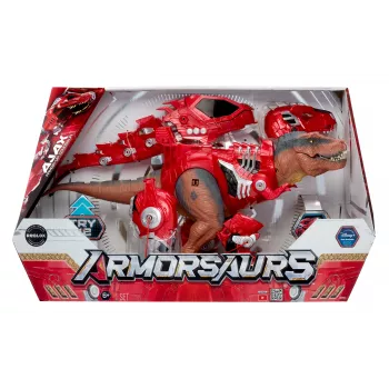 MGA Entertainment Armorsaurs Armor-Up - T-Rex Ajax Transformējoša darbības figūra