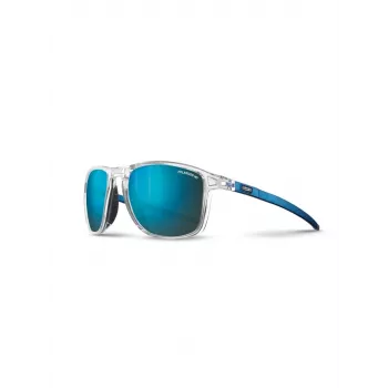 Julbo Compass Blue slēpošanas brilles - sfēriskā polikarbonāta lēca, Spectron 3 Brown Flash, 3. kategorija, OTG, saderīgas ar ķiveri