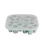Beaba Multiportions saldētavas paplāte 20 x 35 ml silikona salvijas zaļa