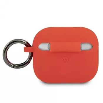 Ferrari FEA3SILRE Silikona maciņš Apple AirPods 3. paaudzei, sarkans