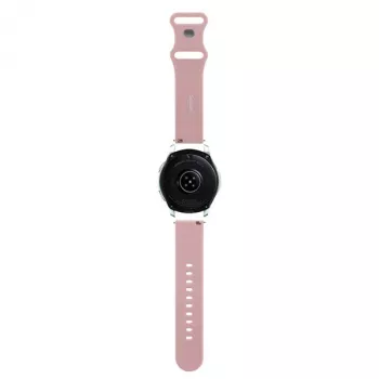 Hello Kitty universāla silikona pulksteņa siksniņa 22mm rozā ar Kaķenes galvas dizainu