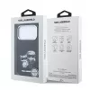 Karl Lagerfeld Karl & Choupette Bodies Sketch Print MagSafe maciņš iPhone 18 Pro Max / 17 Pro Max - Melns