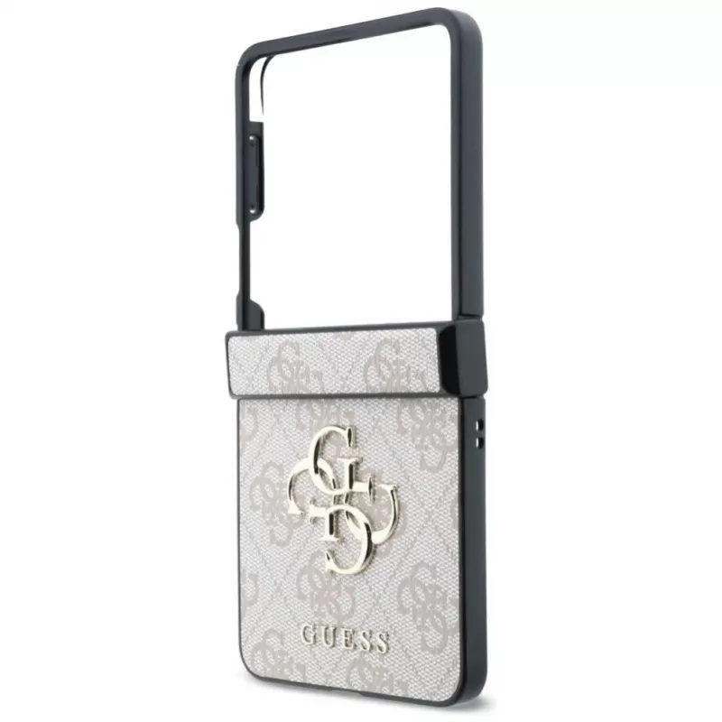 GUESS 4G Big Logo cietais vāciņš Samsung Galaxy Z Flip5 - rozā