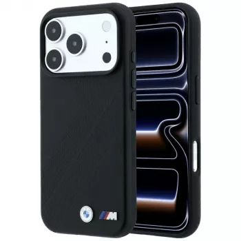 BMW M riepu protektora metāla logotipa MagSafe maciņš iPhone 18 Pro / 17 Pro - melns