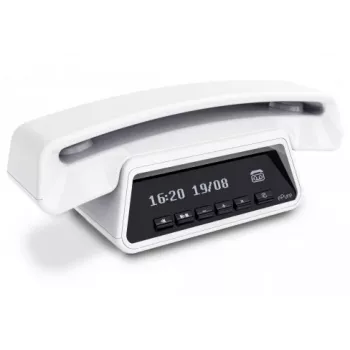 ALCATEL 8517180090 Twin DECT bezvadu telefons ar automātisko atbildētāju, melns