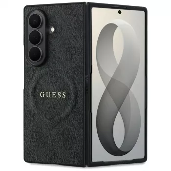 Guess 4G Classic MagSafe maciņš Samsung Galaxy Z Fold 8 Ultra - Melns