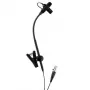 Prodipe SB21 Clip-on instrumentu mikrofons ar priekšpastiprinātāju, kondensatora, kardioīds, XLR, melns