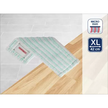 Leifheit Micro Duo rezerves mopas galva tirkīza balta