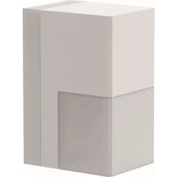BEG Aleum Glow WB Balts 180° PIR kustības detektors, sienas montāža, IP54, 12 m darbības rādiuss