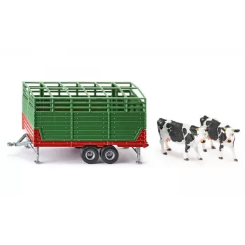SIKU FARMER lopu piekabe 1:32 mēroga modelis, zaļa