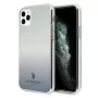 U.S. POLO ASSN. US Polo USHCN58TRDGLB iPhone 11 Pro zils gradients raksts aizmugurējais vāciņš