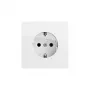 Gira 446670 SCHUKO kontaktligzda, iegremdējamā, tīri balti spīdīga, 16 A, 250 V, System 55