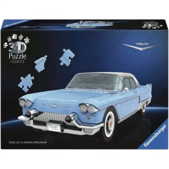 Ravensburger 3D Puzle Iconics: Cadillac Eldorado Brougham (162 gab.)