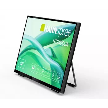 DRUGO monitors Hannspree HT240CUA 23,6 collu Full HD VA skārienmonitors - melns