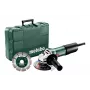 Metabo W 850-125 125 mm leņķa slīpmašīnas komplekts ar dimanta disku un pārnēsāšanas somu