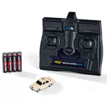 TAMIYA CARSON Carson 1:87 Mercedes-Benz 200/8 Taxi 2.4GHz 100% RTR Micro RC Auto