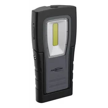ANSMANN WL400R uzlādējama LED darbnīcas lampa, 400 lm, COB LED, 6500K, IP54, magnētiskā pamatne, USB-C