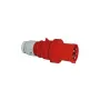 BALS CEE rūpnieciskais spraudnis 5 polu 63A 400V IP44 6h Multi-Grip taisns sarkans 2155
