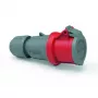 Bals INNOLINQ QC 32A 5-polu 400V 6h IP54 sarkans industriālais savienotājs