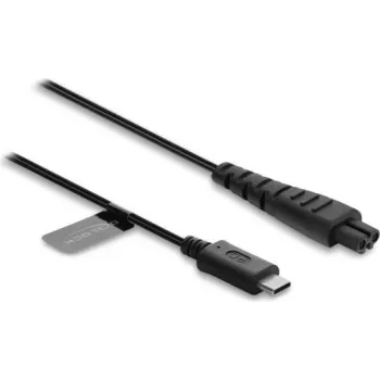 Delock USB Type-C™ uzlādes kabelis 5 V elektriskajiem skuvekļiem, saderīgs ar Remington HC4250, MB4200, MB6850 sēriju – 1,2 m rezerves kabelis, melns
