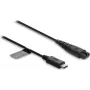 Delock USB Type-C™ uzlādes kabelis 5 V elektriskajiem skuvekļiem, saderīgs ar Hatteker RFC-588 - rezerves skuvekļa lādētāja kabelis 1,2 m