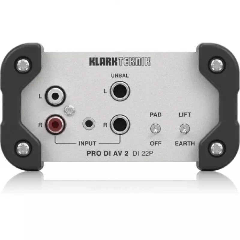 Klark Teknik DI 22P pasīvā stereo DI kārba