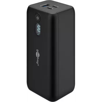GOOBAY Laptop Power Bank 20 000 mAh ar Power Delivery (Melns)