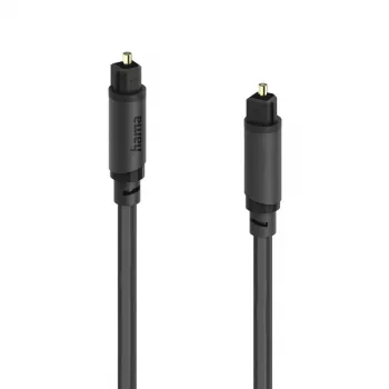Toslink optiskais digitālā audio kabelis 1,5 m melns