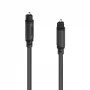 Toslink optiskais digitālā audio kabelis 1,5 m melns