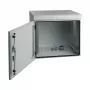 EFB 19 inch sienas skapis 9U dziļums 450mm IP55 salikts RAL7035 pelēks